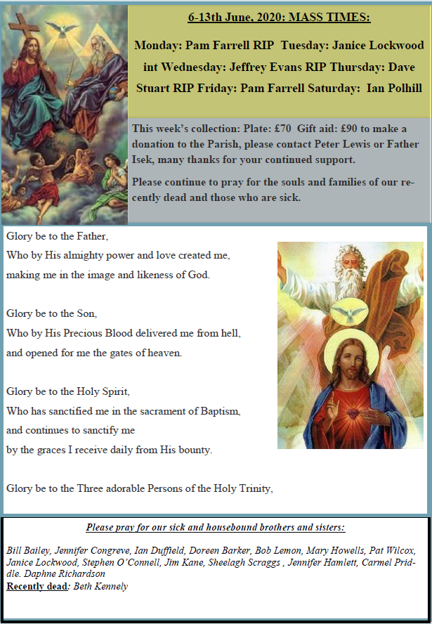 Trinity Sunday Mass News